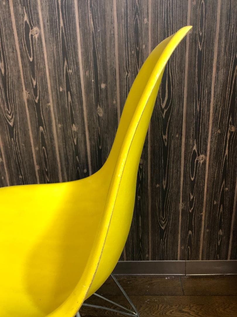 〈即購入可〉ハーマンミラー イームズ チェア ビンテージ イエロ 現状渡し