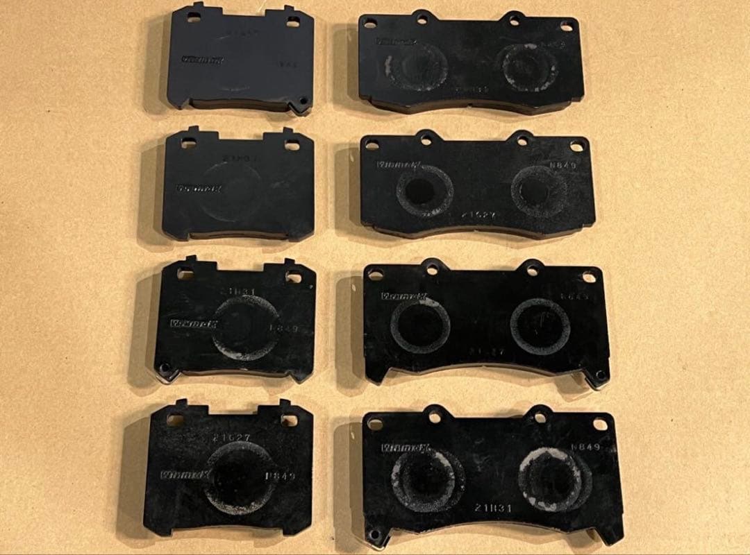 トヨタGR86 GRモノブロックブレーキ用ブレーキパッド ZN8 ZN6 前後