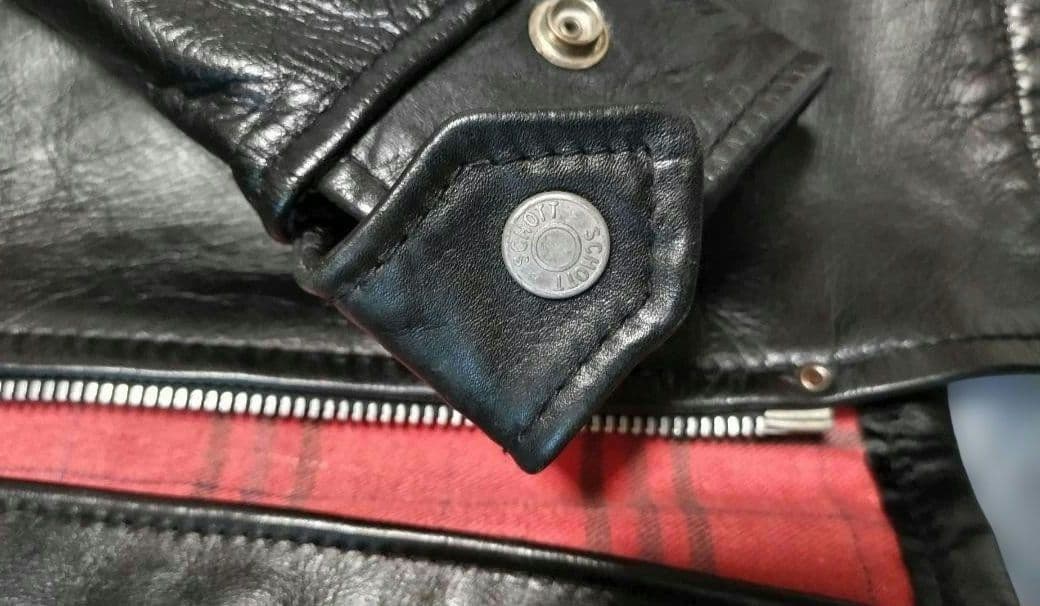 Schott ショット / トラッカージャケット シングルライダース 黒 M