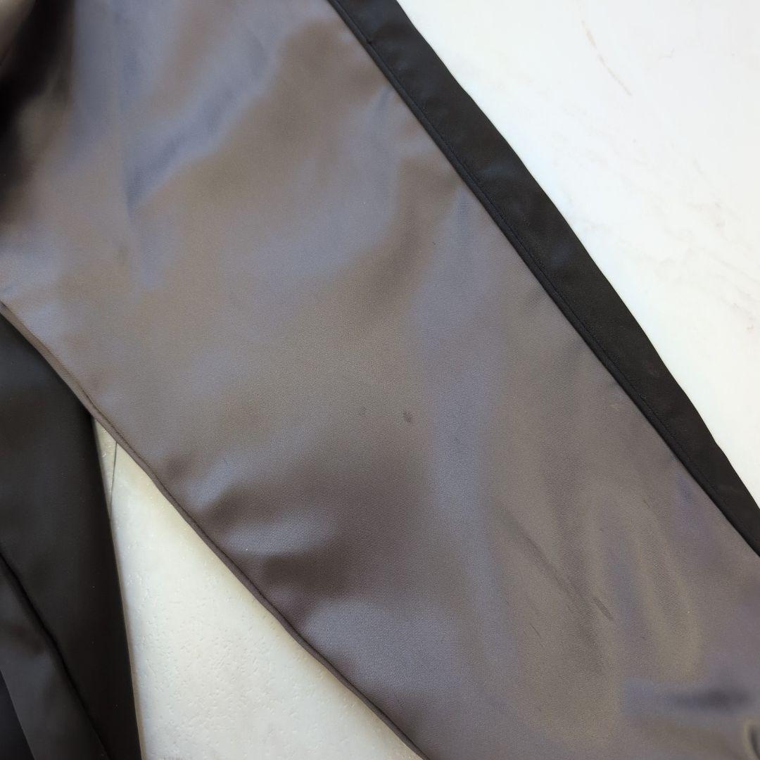 HUF スカジャン 刺繍 ボンバージャケット バイカラー ブラック XL