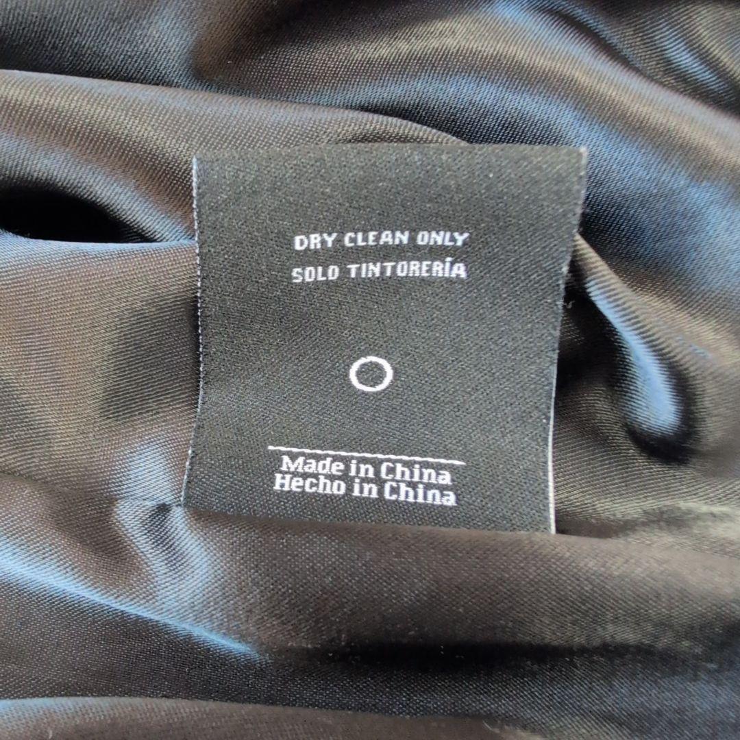 HUF スカジャン 刺繍 ボンバージャケット バイカラー ブラック XL