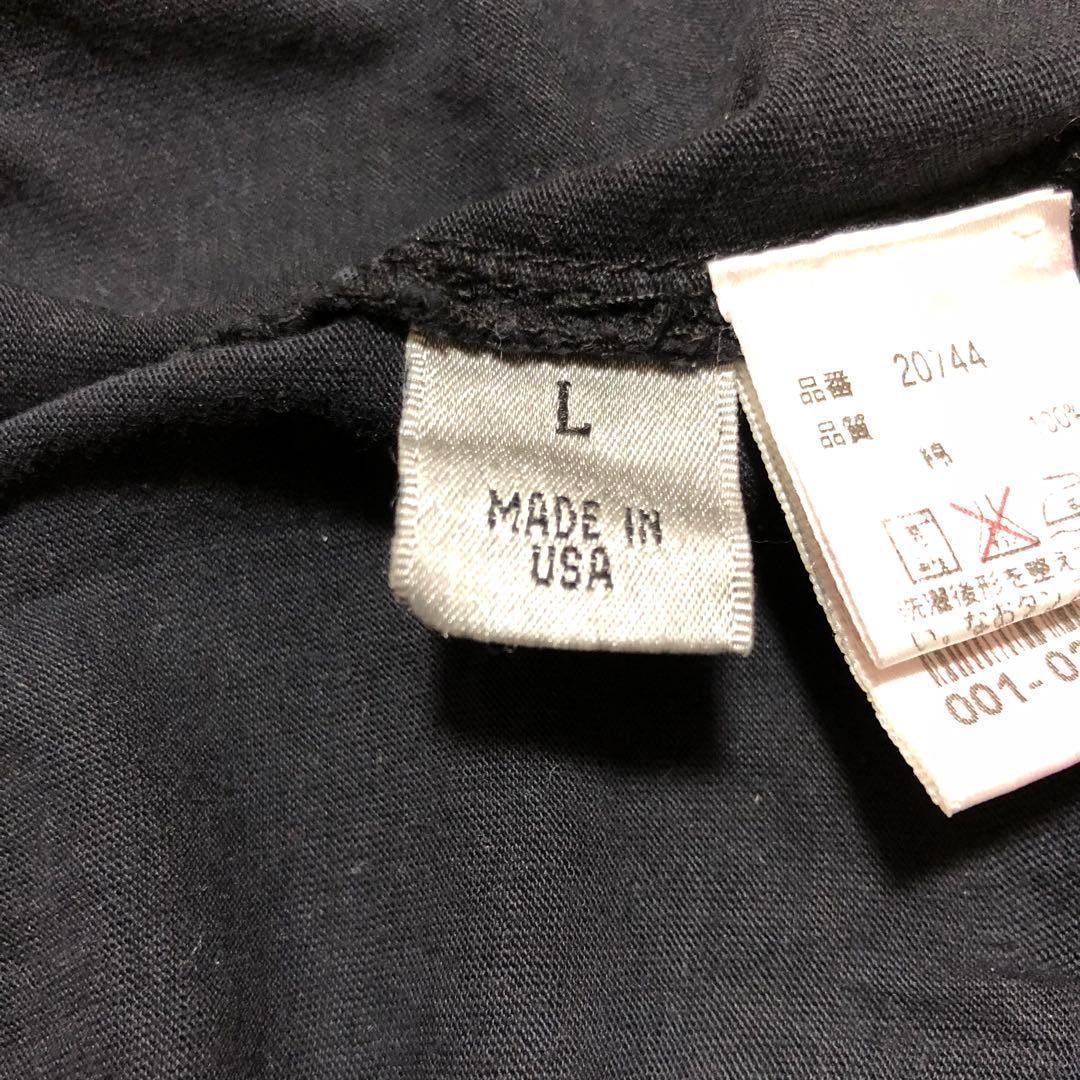 クロムハーツ　長袖シャツ　ロンT ブラック　L ジャパンタグ　4S308