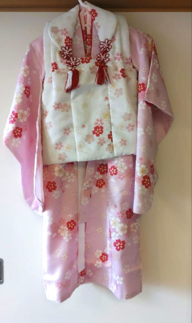 七五三　3歳　振袖セット　着物　さが美