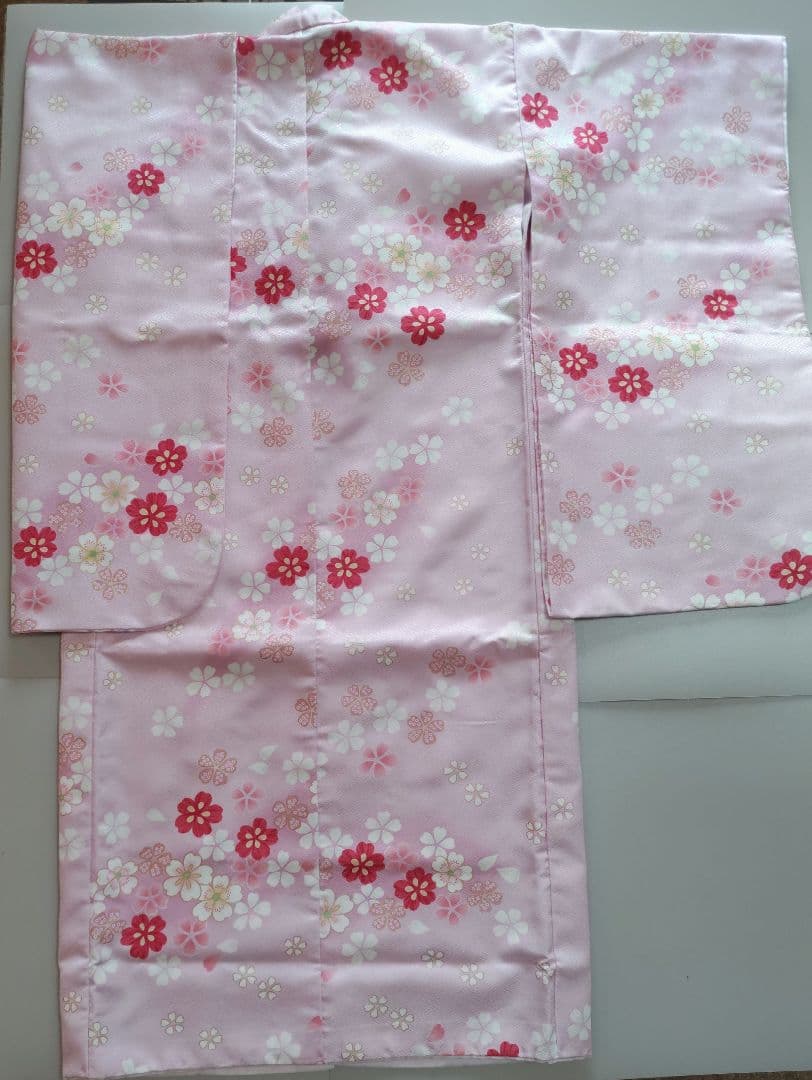 七五三　3歳　振袖セット　着物　さが美