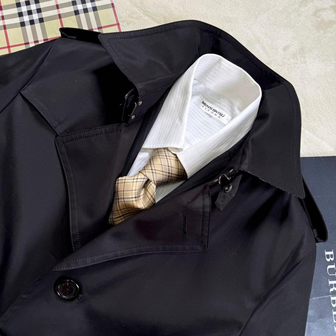 【超美品】バーバリーブラックレーベル 着脱可能 ライナー付 トレンチコート M