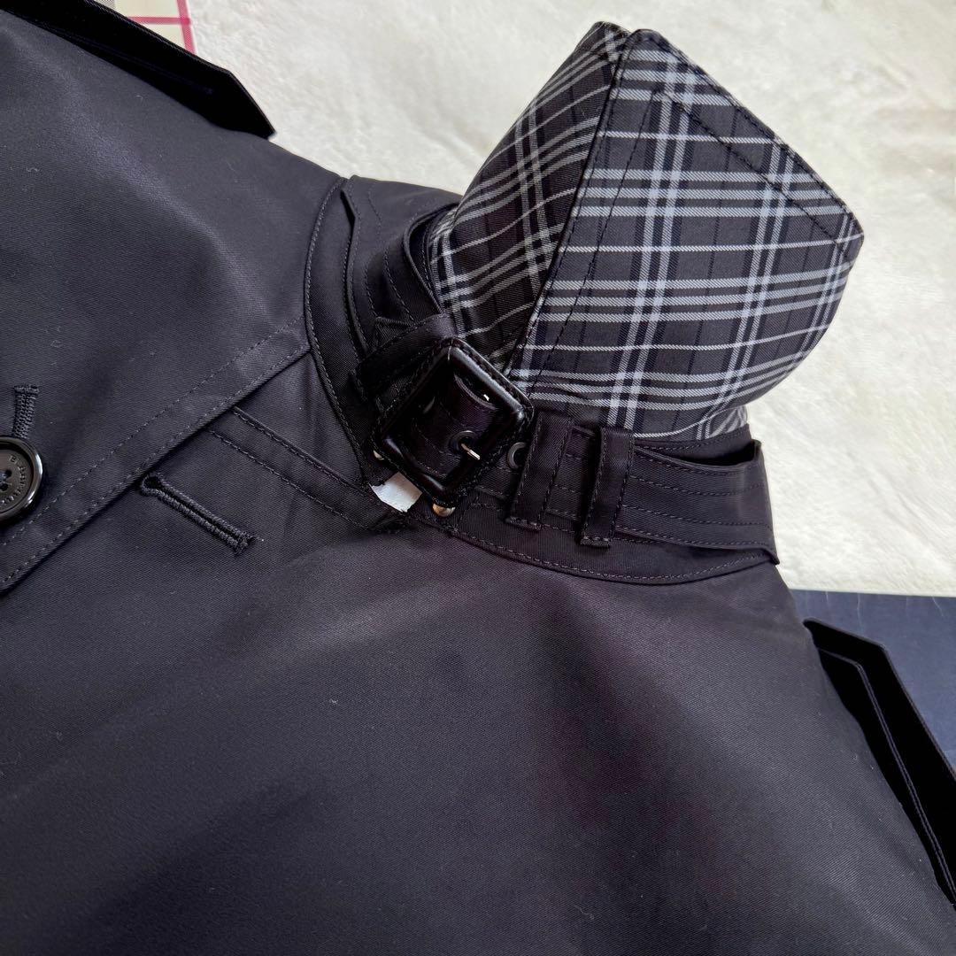 【超美品】バーバリーブラックレーベル 着脱可能 ライナー付 トレンチコート M