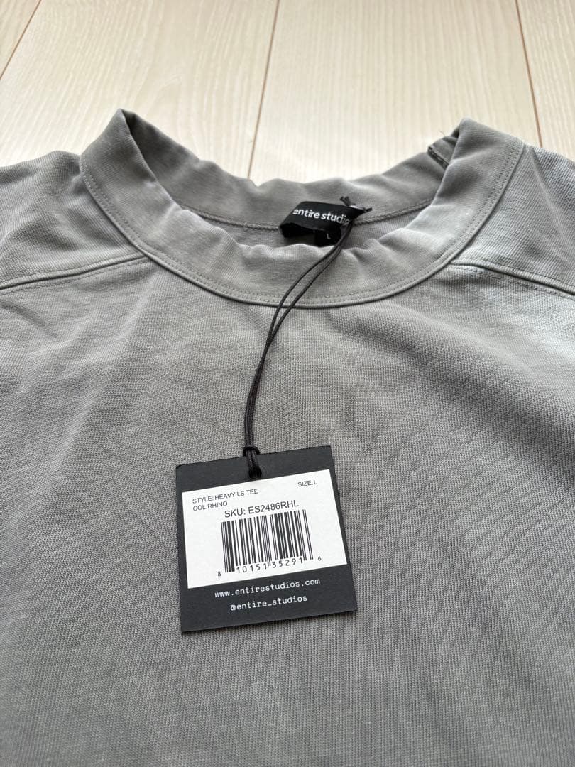 【未使用】Entire Studios エンタイア スタジオ Heavy ロンT