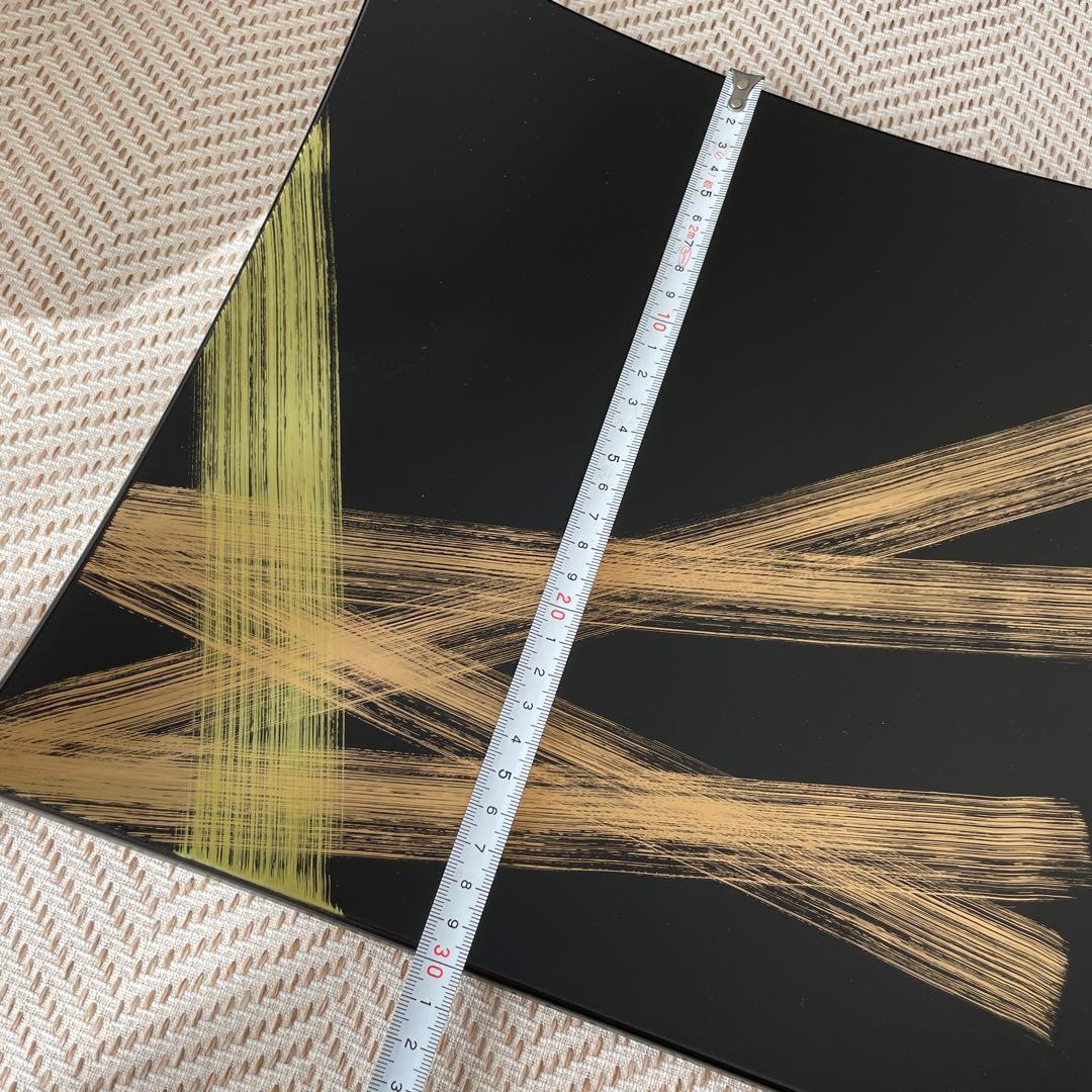 宮内庁御用達　漆器　山田平安堂　龍牙プレートセット