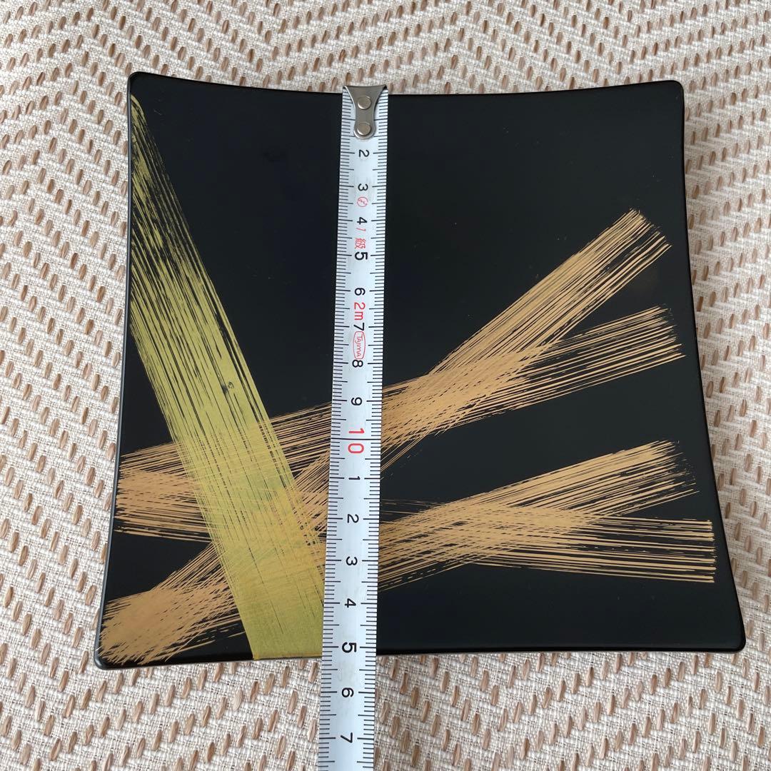 宮内庁御用達　漆器　山田平安堂　龍牙プレートセット