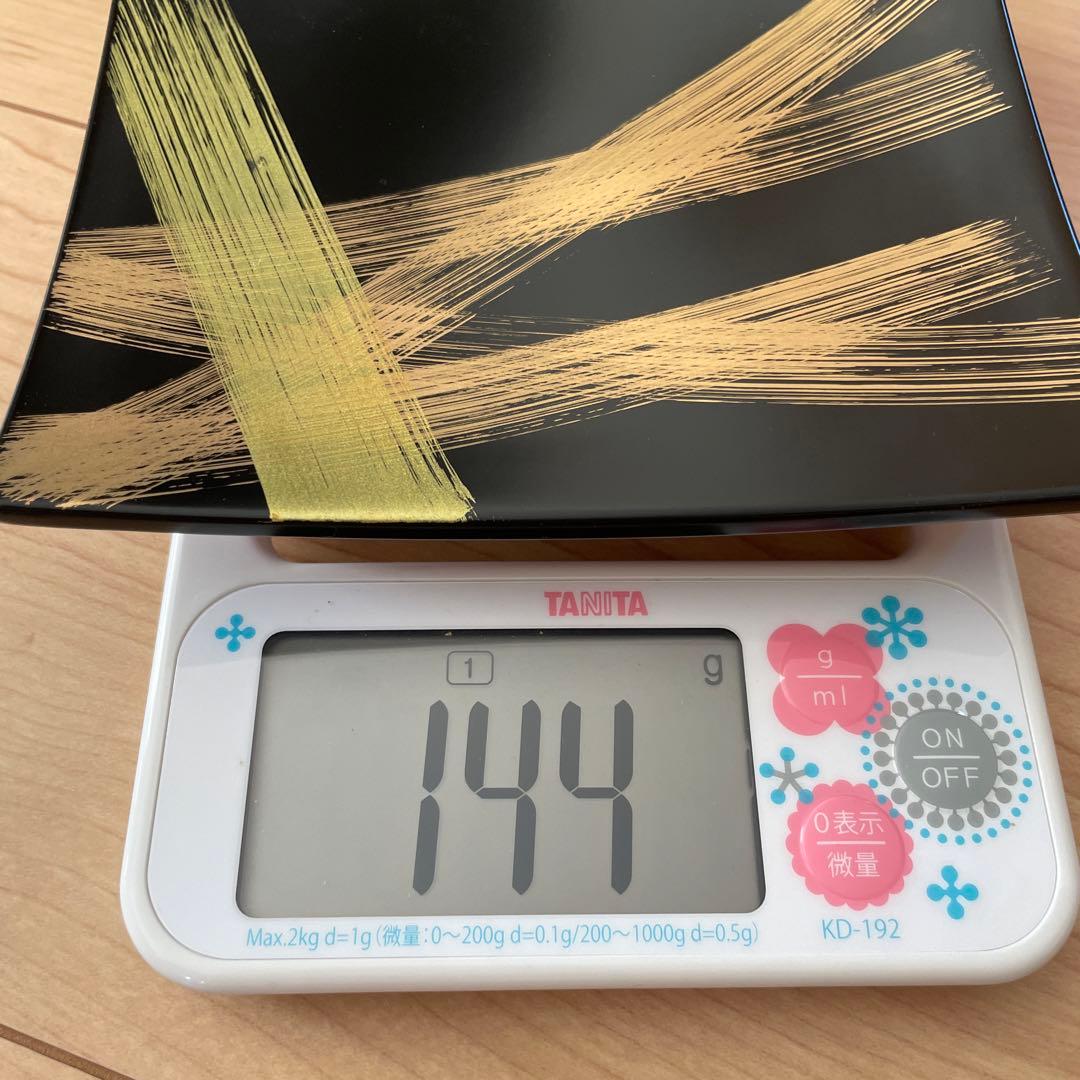 宮内庁御用達　漆器　山田平安堂　龍牙プレートセット