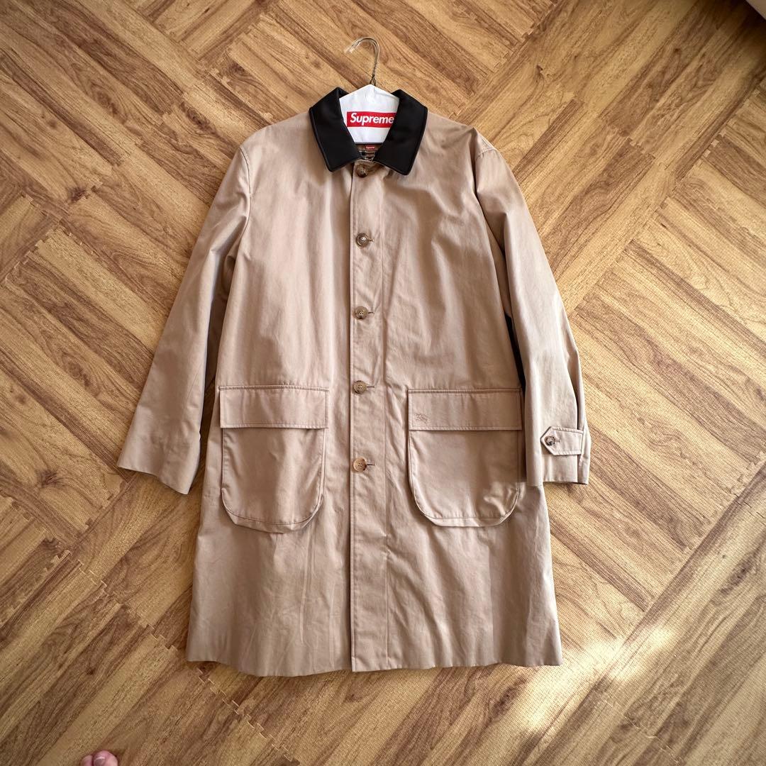 Burberry × Supreme トレンチコート ベージュ