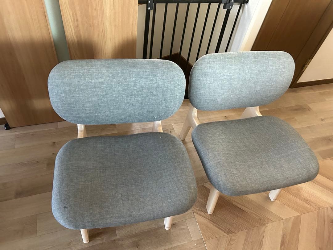 ニトリ　椅子２脚、ベンチセット　リラックスワイド　神奈川　引取限定