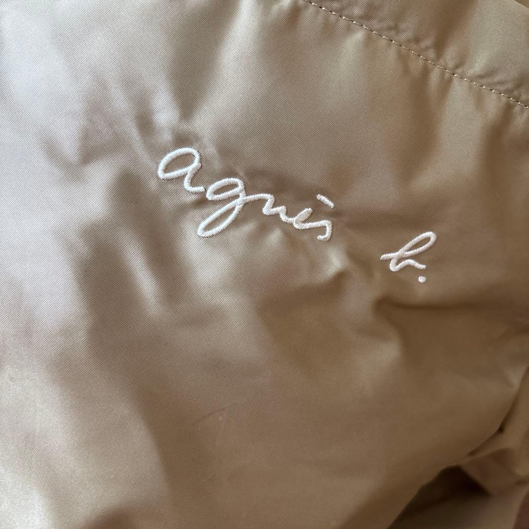 agnès b. ベージュ トートバッグ