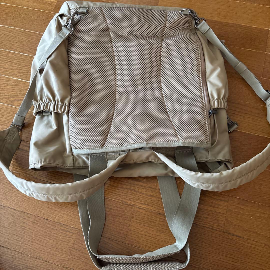 agnès b. ベージュ トートバッグ