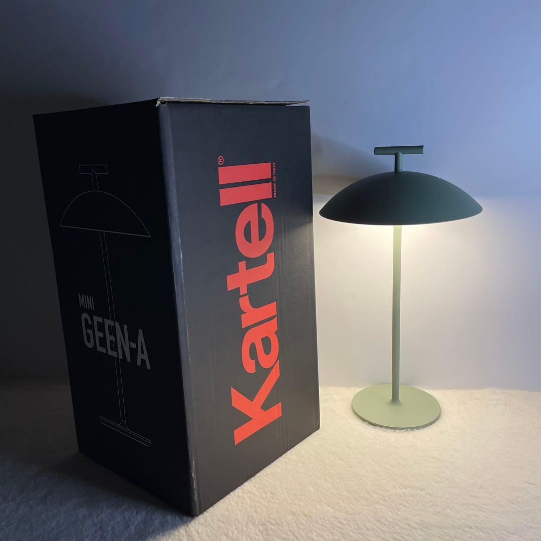 極美品 Kartell カルテル ミニジーナ MINI GEEN-A 照明