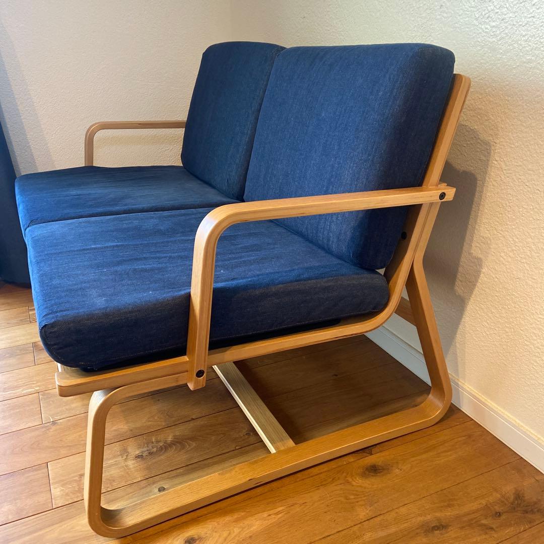 リビングでもダイニングでも使えるソファチェア、ベンチセット　※引き取り限定