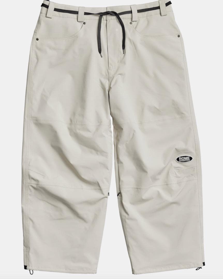 ROME ローム メンズ バギーパンツ スノボ サイズS クリーム 新品