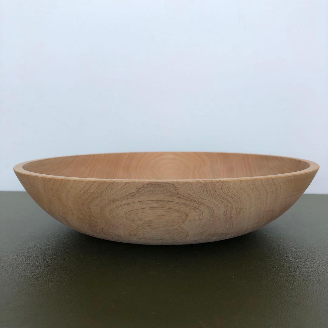 三谷龍二　丸皿　深皿　ボウル　器　木製　木工作家