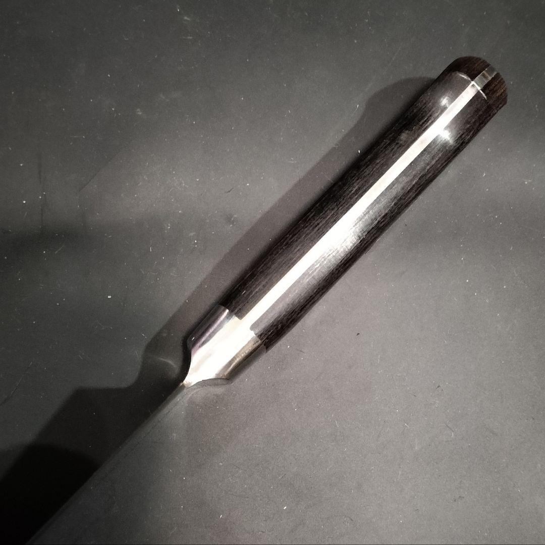 ミソノスウェーデン鋼 ツバ付 骨スキ大 No.145 165mm 研ぎ済み