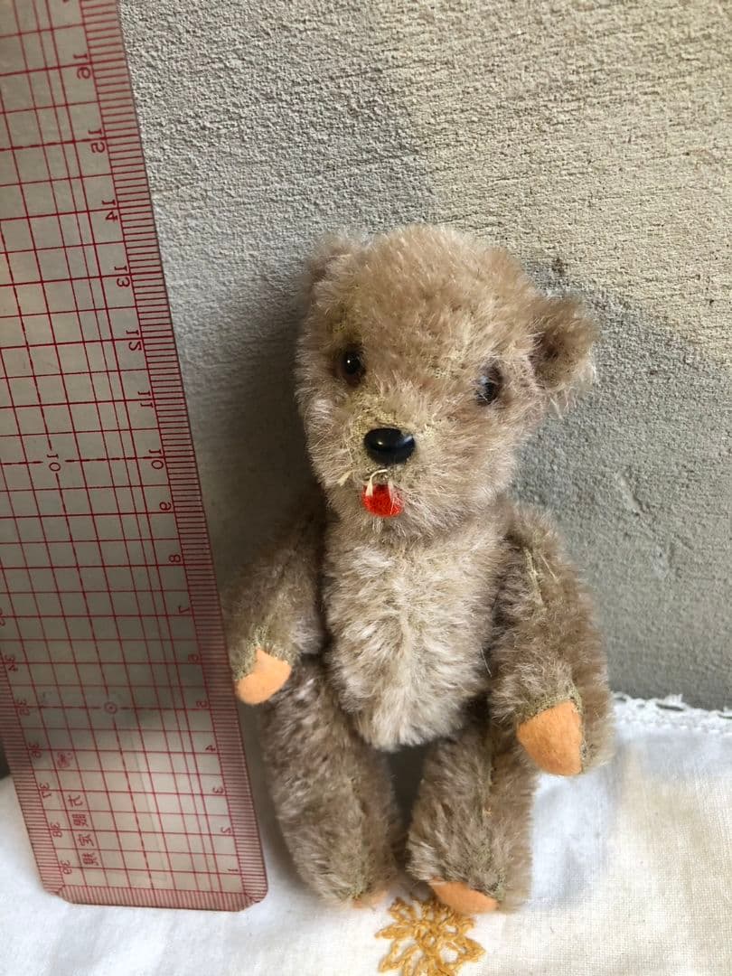 アンティーク ドイツ製 舌出しミニテディベア テディ