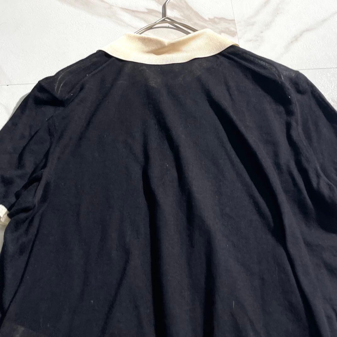 入手困難✨ エルメス 半袖シャツ シルク100% レディース ブラック系