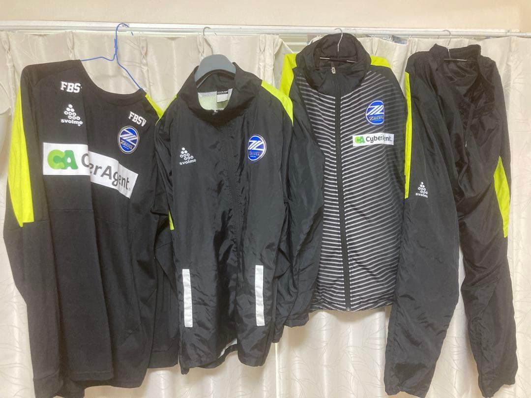 【選手支給品】　町田ゼルビア　トレーニングウェア　ジャージ　ウォーマー　上下