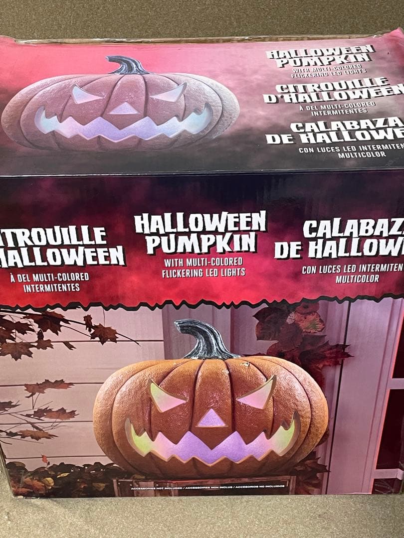 【動作確認済み！】コストコ　ハロウィン　ジャックオーランタン　ジャッコーランタン