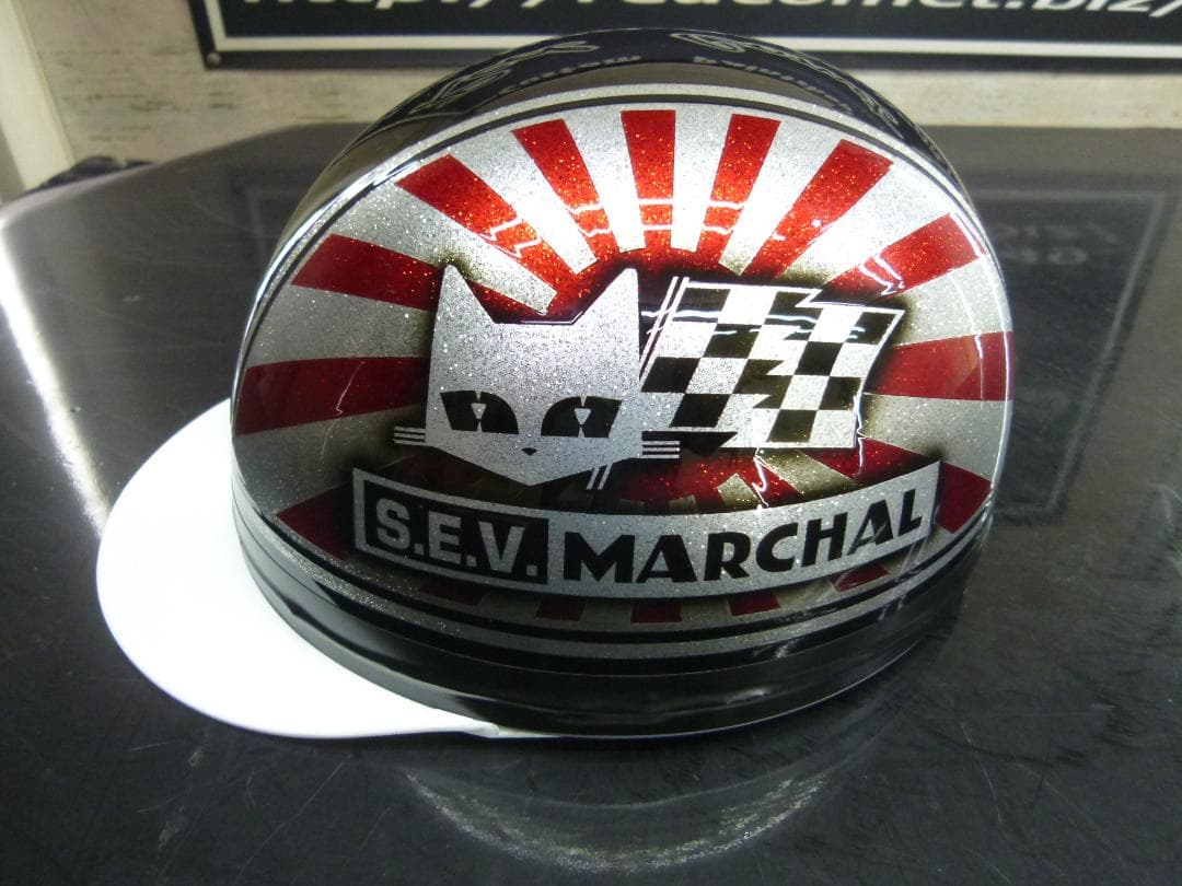 送料込！カスタムコルク半　マーシャル日章　最安値169