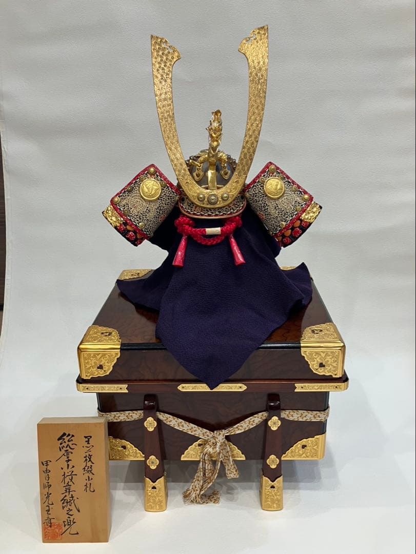 雛屋豊玉　市川光玉斎 節句飾り 5月人形・兜飾