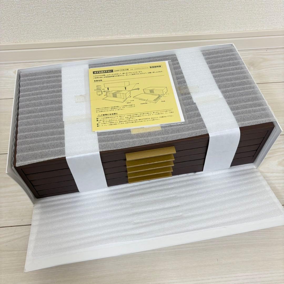 三菱鉛筆 ユニー 240色 セット リミテッドエディション 限定50周年 記念