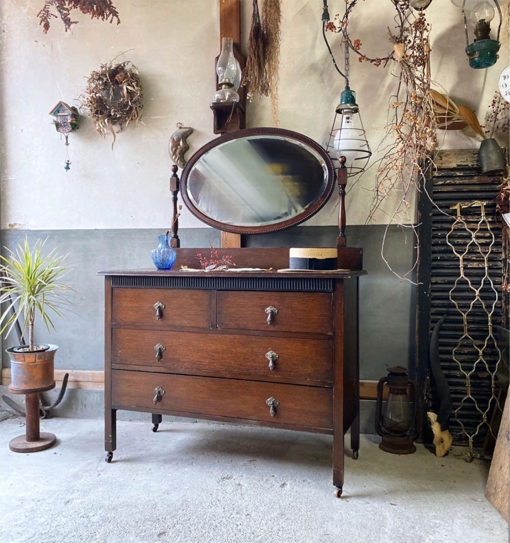 イギリスビンテージ ドレッシングチェスト