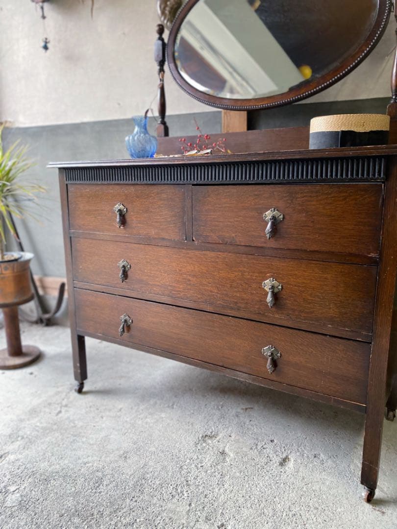 イギリスビンテージ ドレッシングチェスト