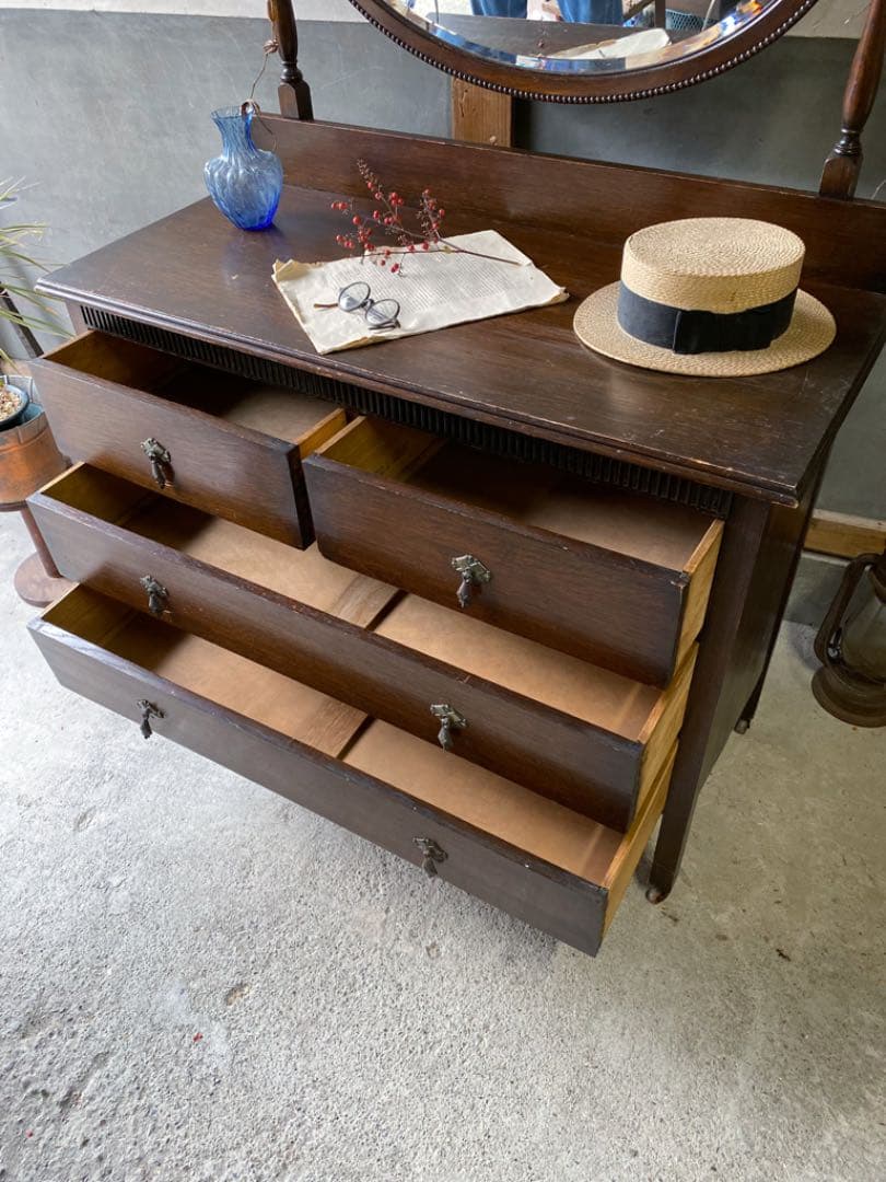 イギリスビンテージ ドレッシングチェスト