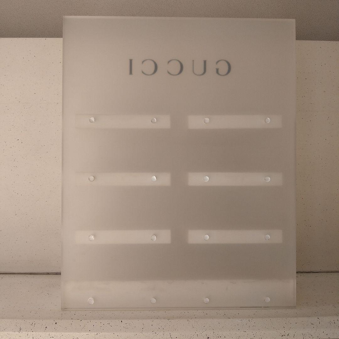 【 GUCCI 】B グッチ　ディスプレイ台　飾り棚 　レア　ヴィンテージ