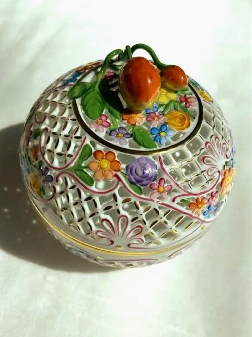 ヘレンド　ファンタジー　ボンボニエール　極美品