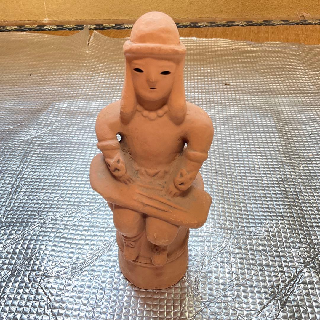 埴輪　五体セット　バラ売り不可　【昭和時代に集めた物です。昭和レトロ】