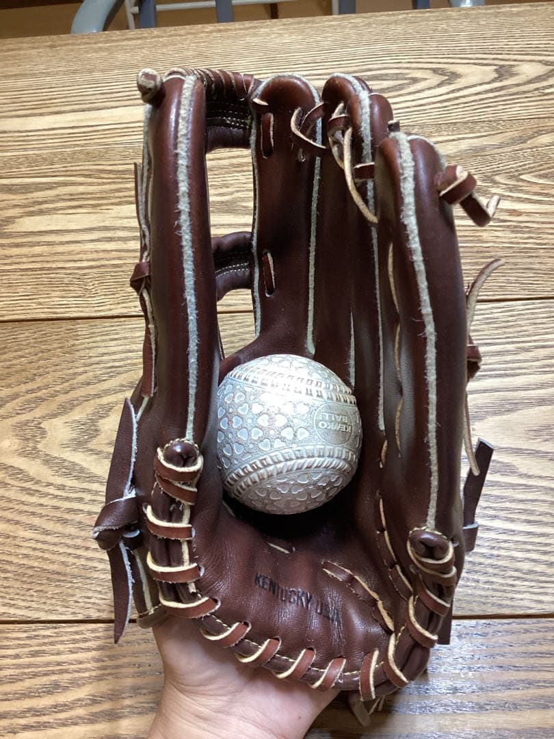 【美品】ルイスビルスラッガー 軟式 グローブ LOUISVILL SLUGGER