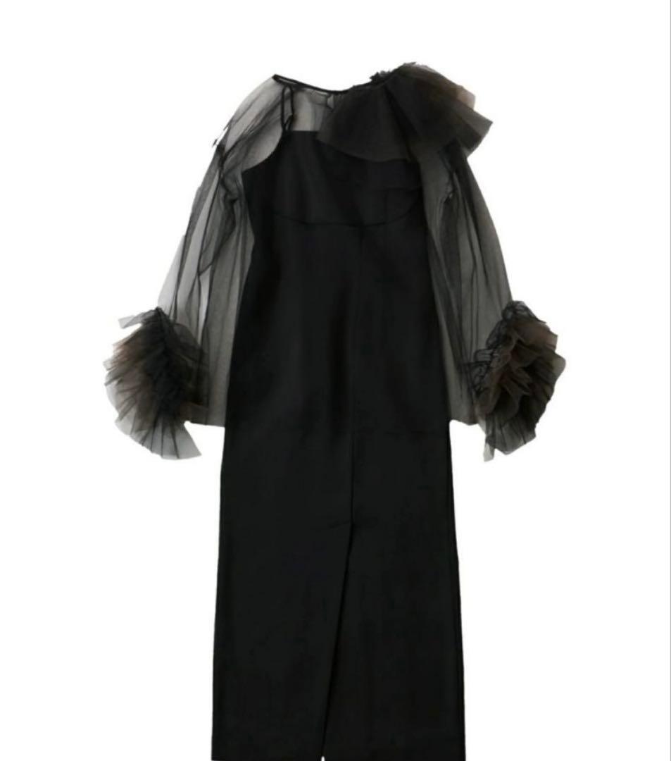 ワンピース andresd blooming tulle dress