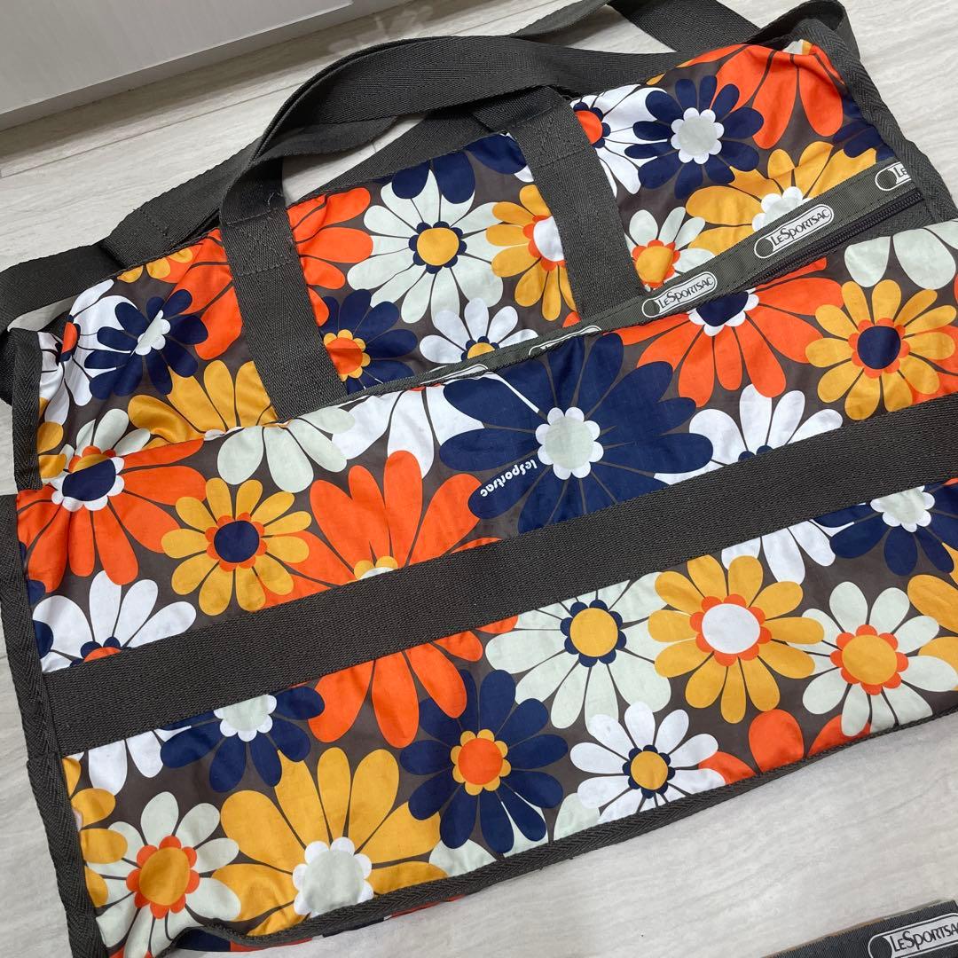 【鍵付き！】LeSportsac レスポートサック　ウィークエンダー　ボタニカル