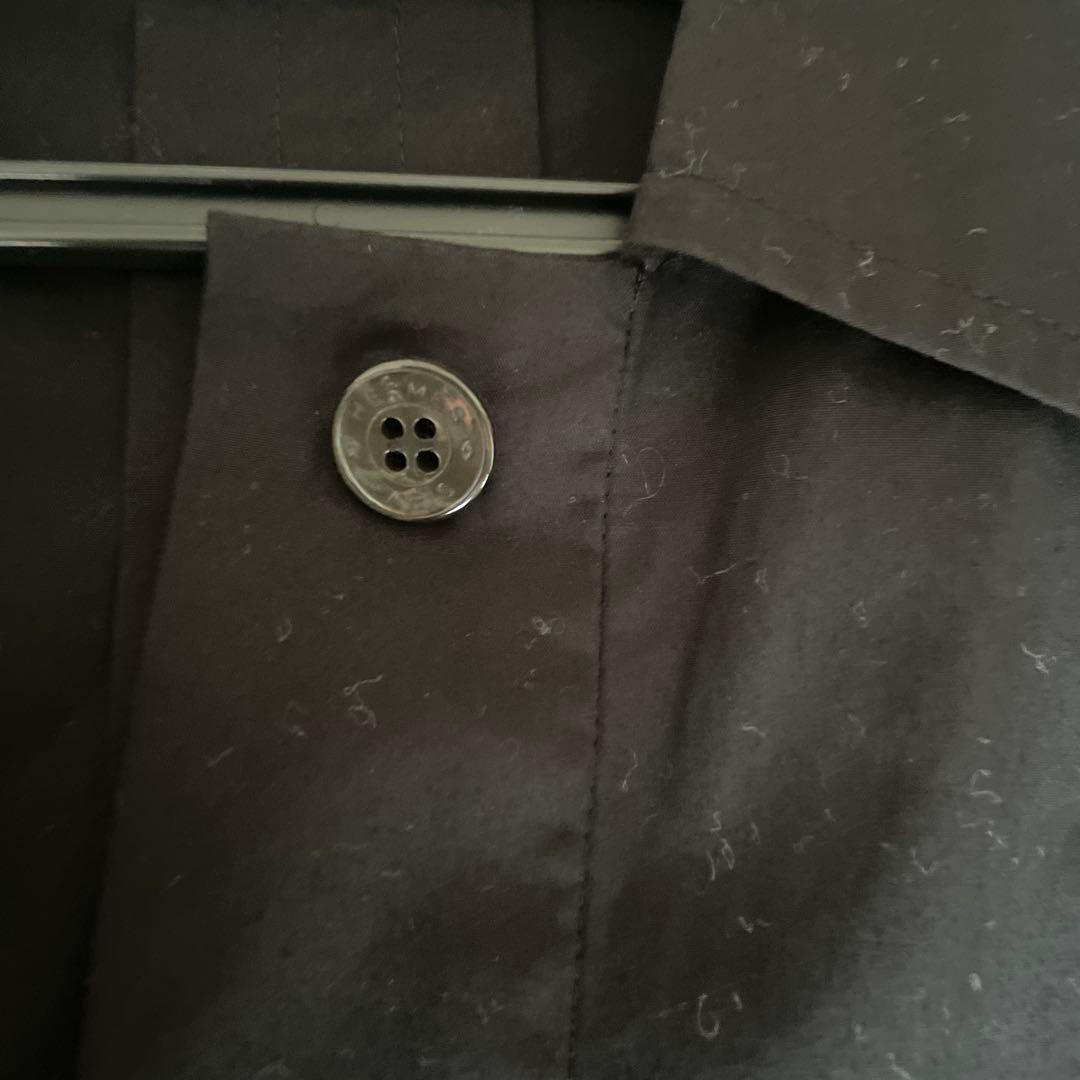 エルメス　シャツ　ブラウス　ホースビット金具