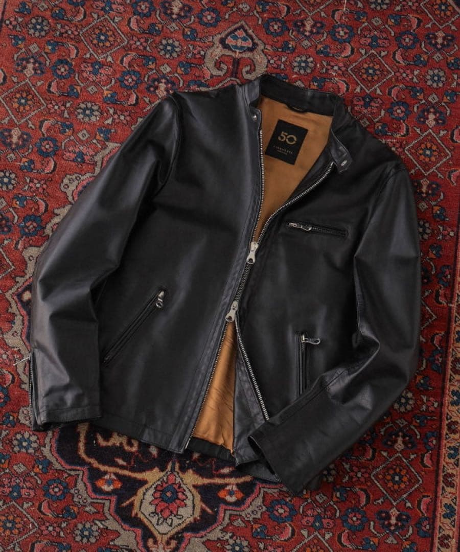 【えだまめ様】CINQUANTA H502/1 ラムレザーシングルライダース