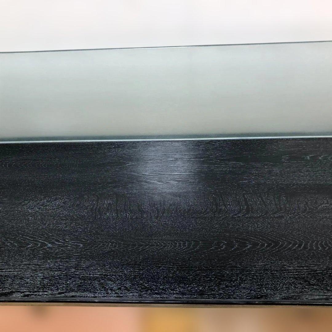 【送料無料】店舗什器 ハイカウンター テーブル ガラス間仕切り 251109