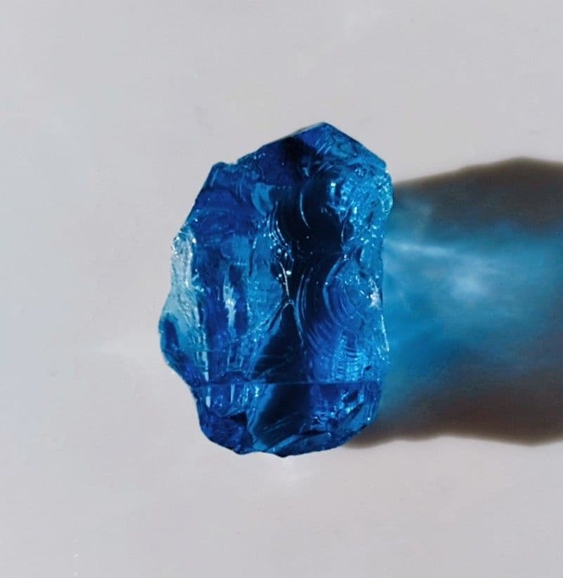 虹見え 希少 レア アンダラクリスタル エレスチャル サファイア 原石