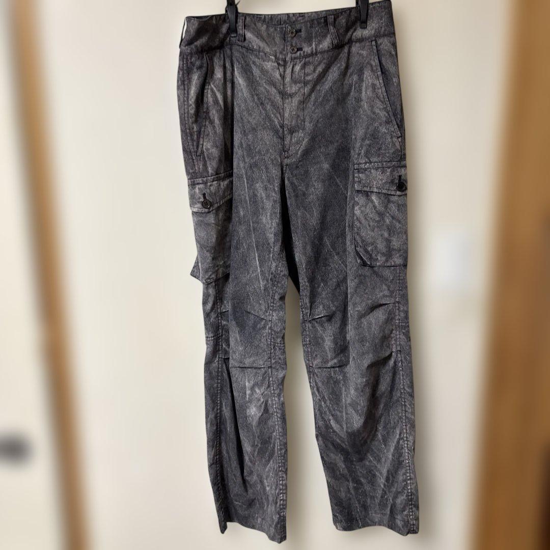 ISSEY MIYAKE 希少デザイン ムラ染めカーゴパンツ