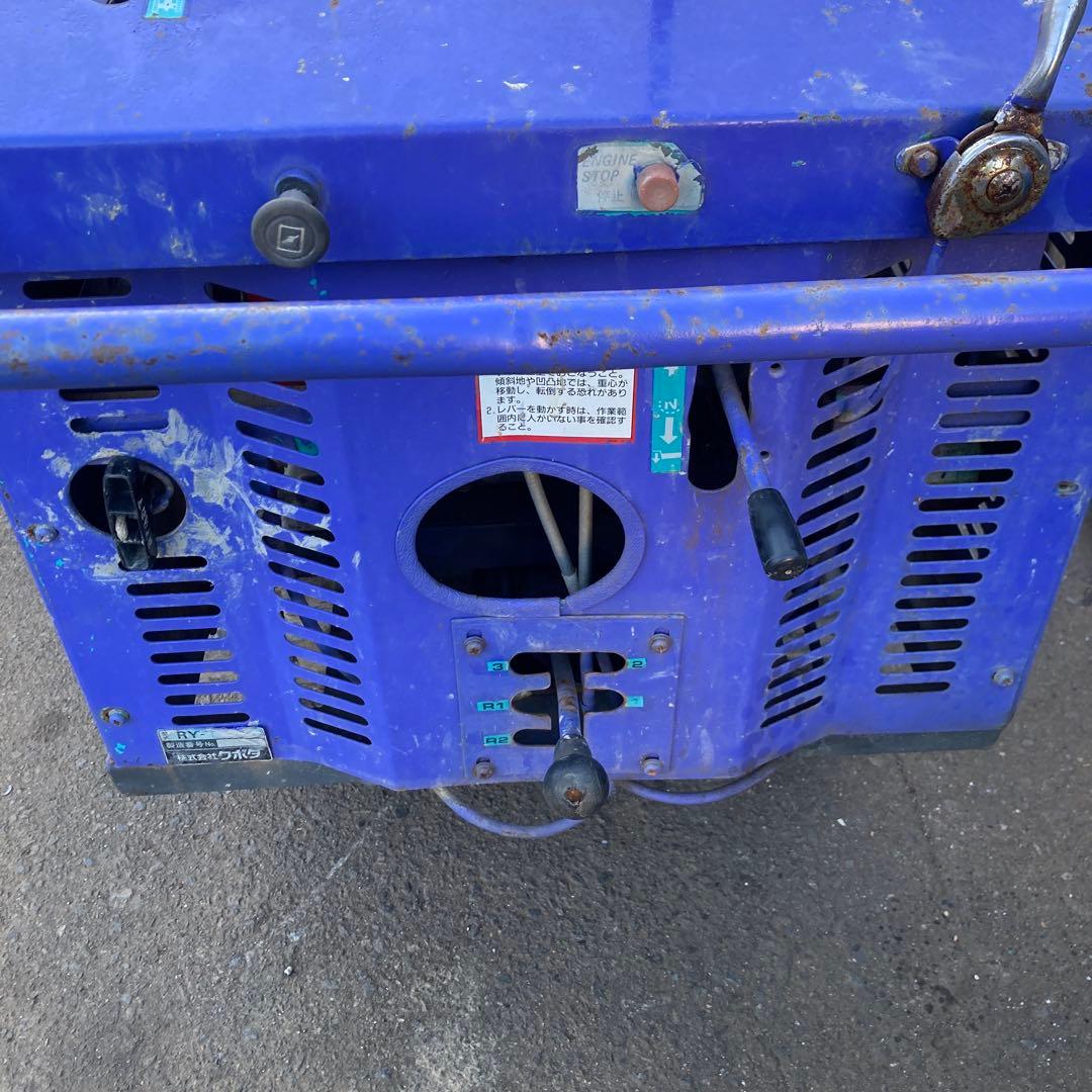 引取限定　クボタクローラー運搬車　油圧ダンプ　広島発