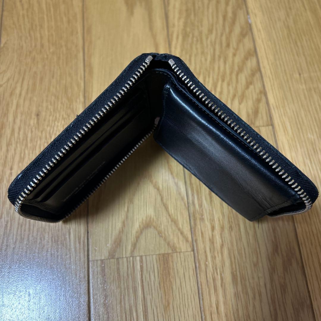 COMME des GARÇONS ブラック 二つ折り財布