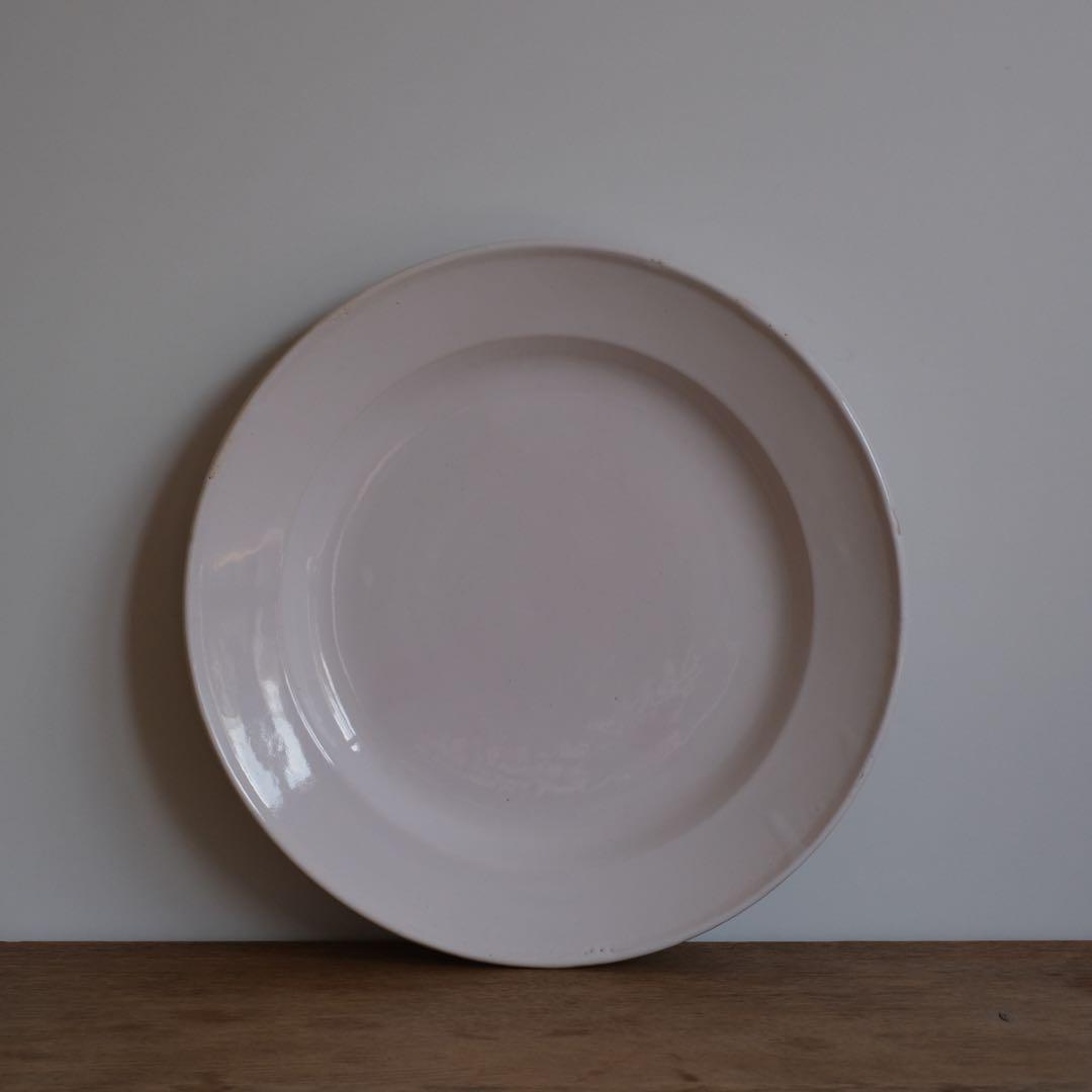 ムスティエ　アンティーク皿　フランスアンティーク