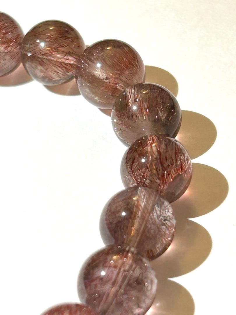 2/1までセール　 レッドスーパーセブン（ゲーサイト）　ブレスレット