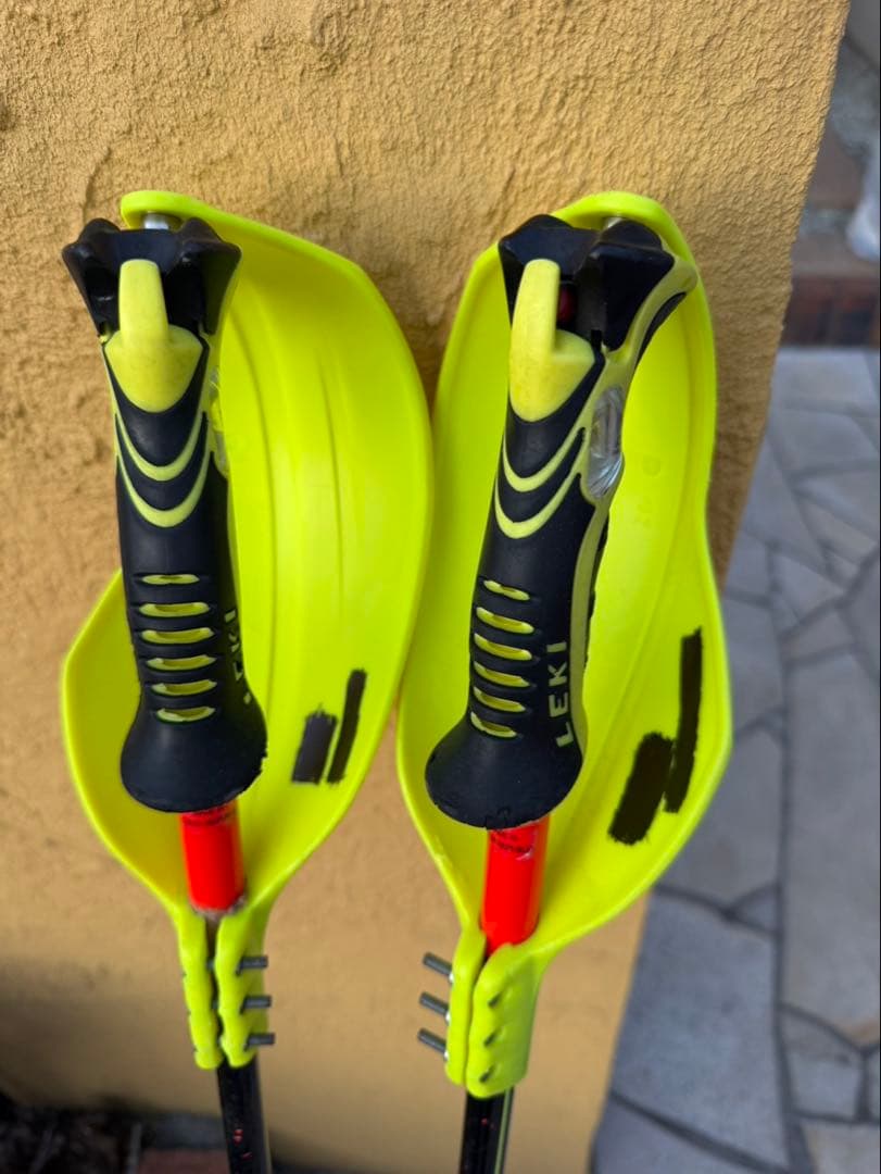 LEKI WCR LITE SL 3D 113cmへ加工済み アルミ