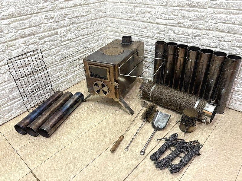 FIELDOOR フィールドア 薪ストーブ テントプロテクター付き